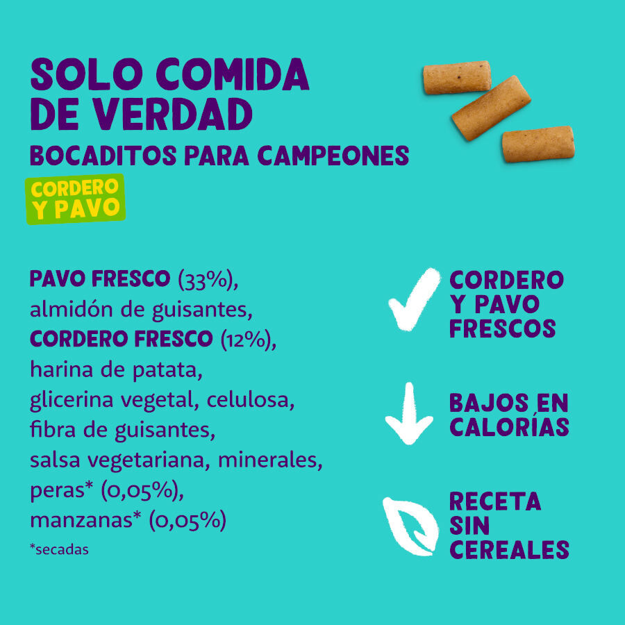 50 g Edgard & Cooper Bocaditos Grande de Cordero y Pavo para perros, , large Imagen numero 5